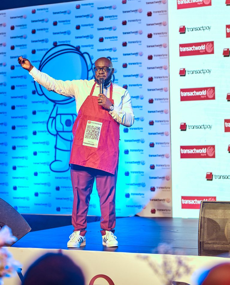 Introducing the Transactpay Payment Apron —A first-of-its-kind Hands-Free, Battery-Free digital payments built for the real Nigerian market.
