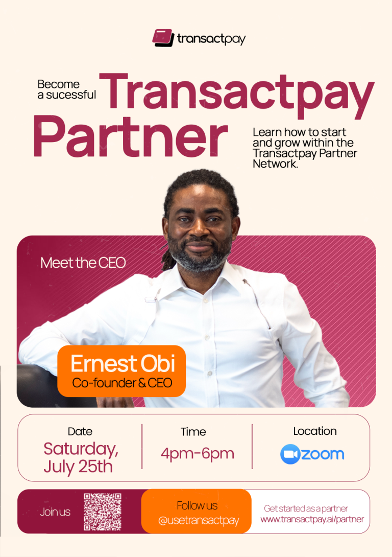 Meet the CEO: Inside the Transactpay Partner Network