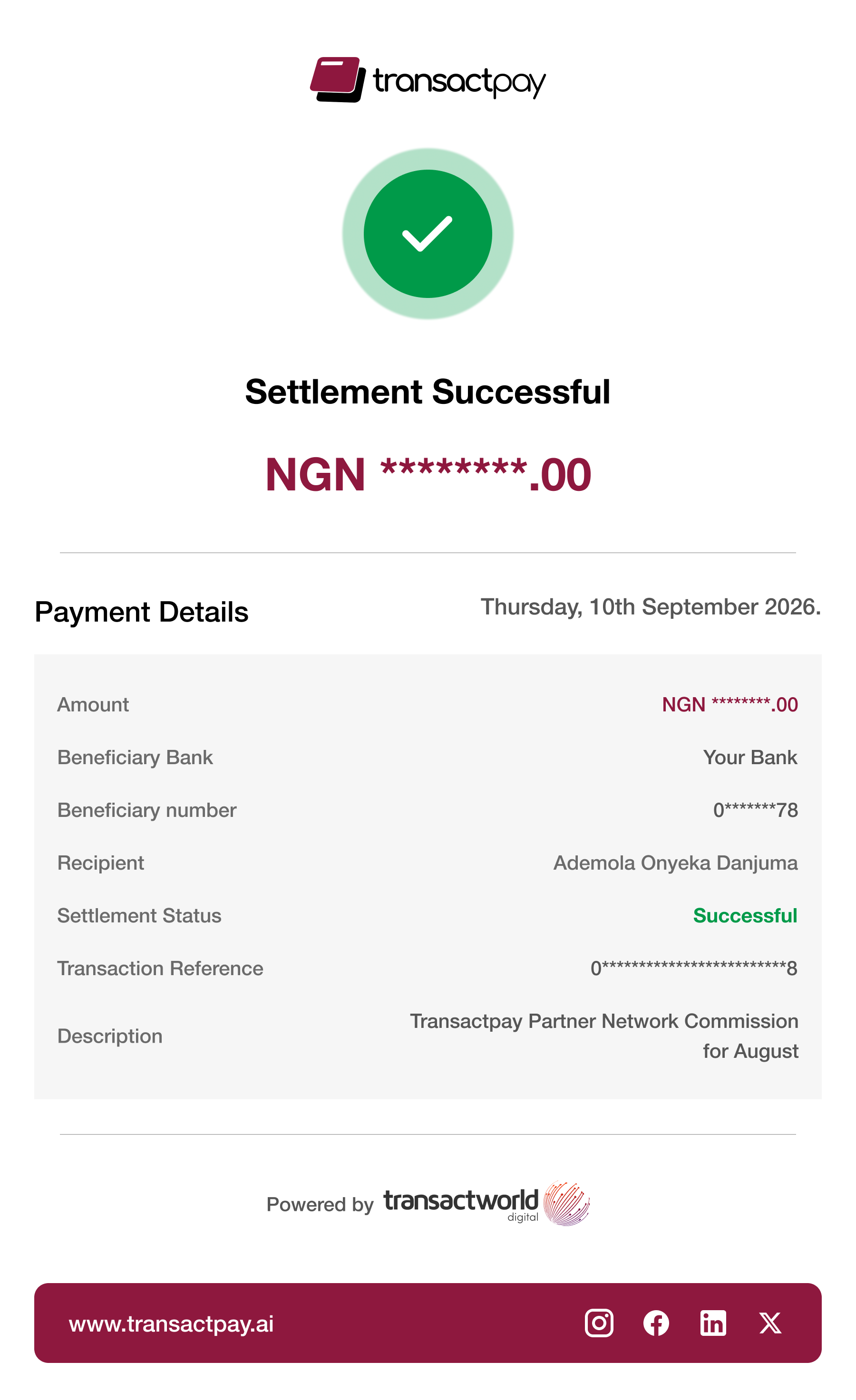 Looking for extra income in Nigeria without startup capital? See how Transactpay Partners earn recurring commissions by referring businesses, with real Partner payouts now underway.
